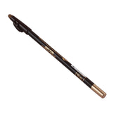 Eyebrow Pencil(Coffee) in sleek black packaging with a golden tip, ideal for defining and shaping eyebrows.